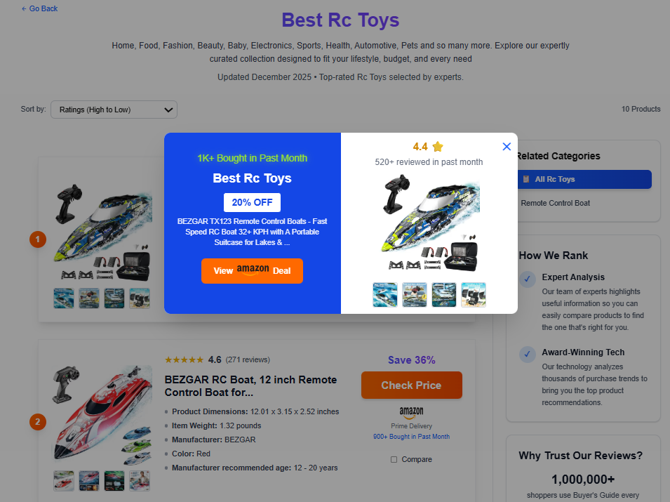 BestBuyersView – Discover, Compare &amp; Pick the Best Products
