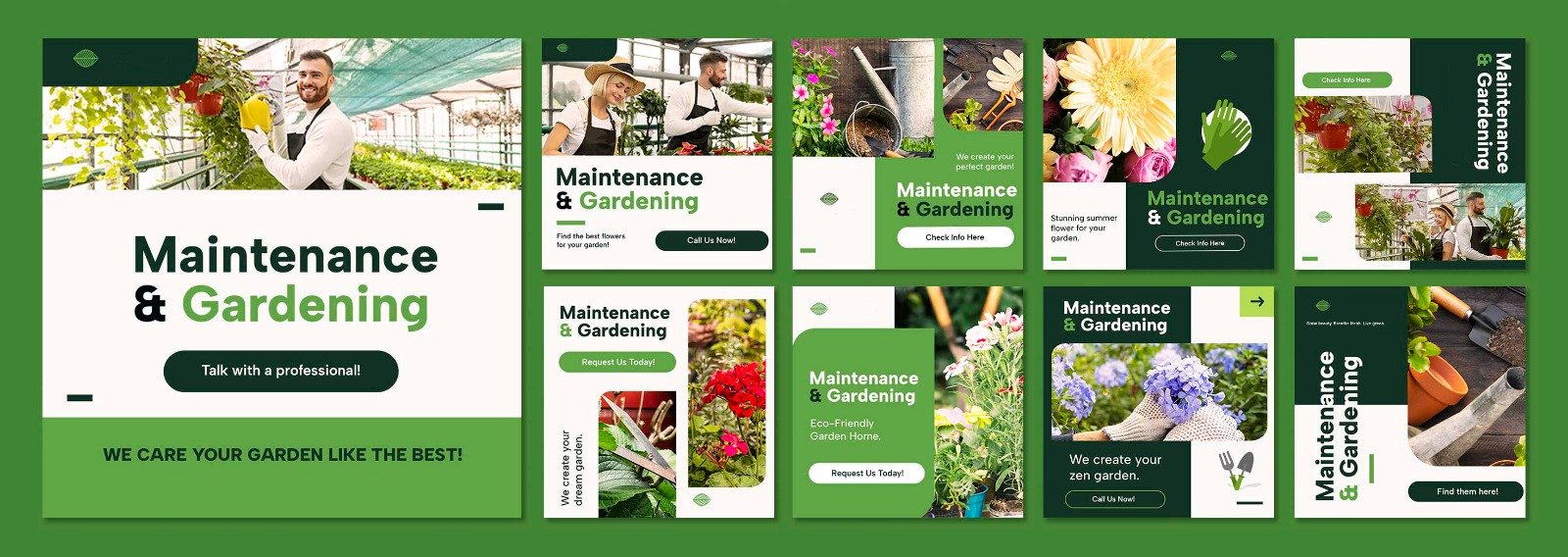 GreenThumb Gardeners – Maintenance & Gardening Services Platform